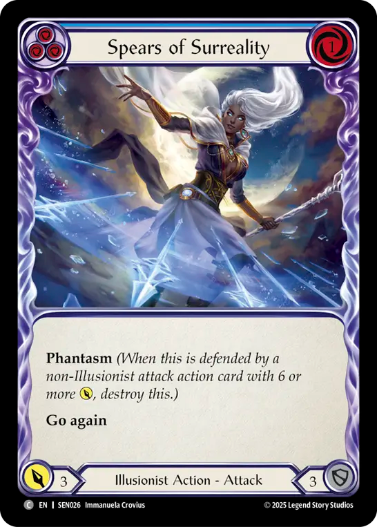 Spears of Surreality (Blue) - Flesh and Blood TCG - MoxLand