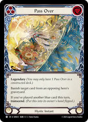 Pass Over (Blue) // Inner Chi (Blue) - Flesh and Blood TCG - MoxLand