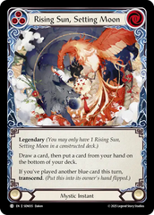 Rising Sun, Setting Moon (Blue) // Inner Chi (Blue) - Flesh and Blood TCG - MoxLand