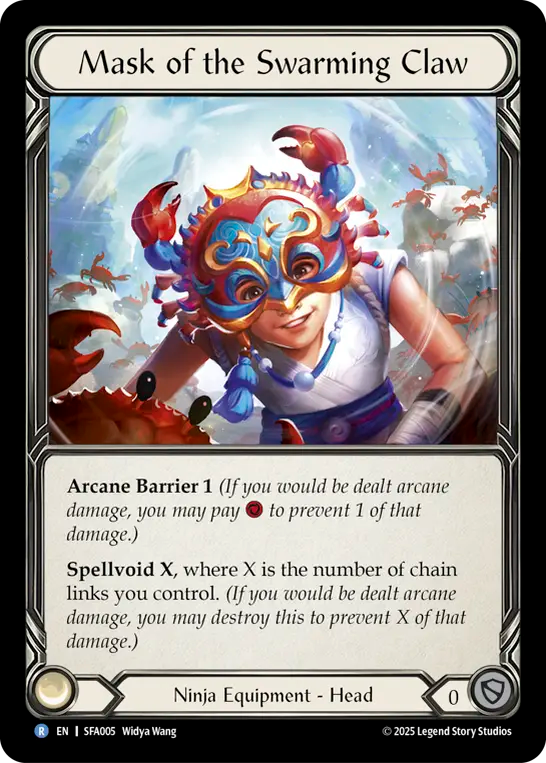 Mask of the Swarming Claw - Flesh and Blood TCG - MoxLand