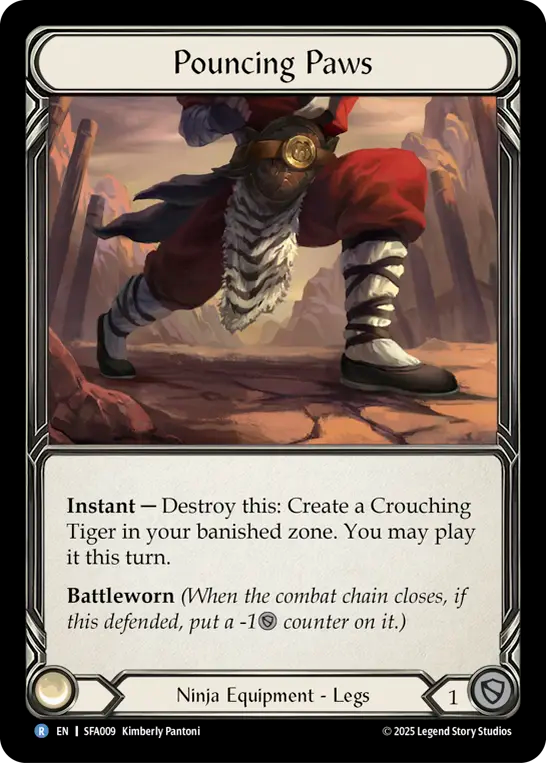 Pouncing Paws - Flesh and Blood TCG - MoxLand