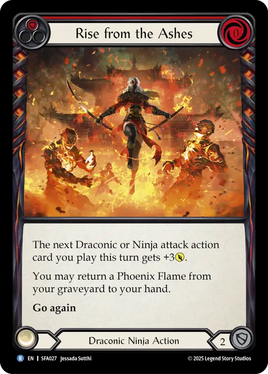 Rise from the Ashes (Red) - Flesh and Blood TCG - MoxLand