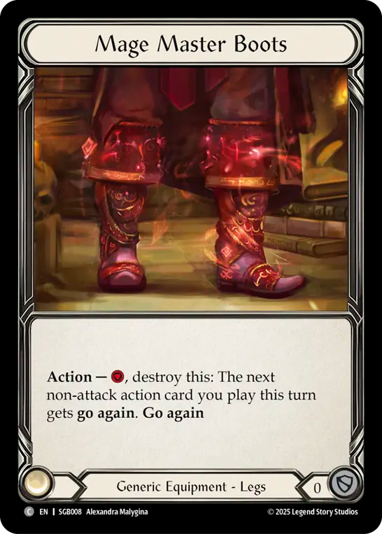 Mage Master Boots - Flesh and Blood TCG - MoxLand