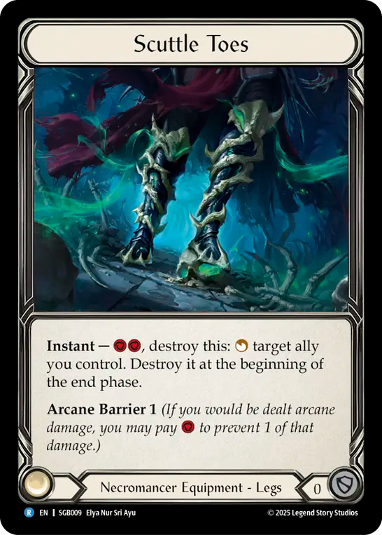 Scuttle Toes - Flesh and Blood TCG - MoxLand