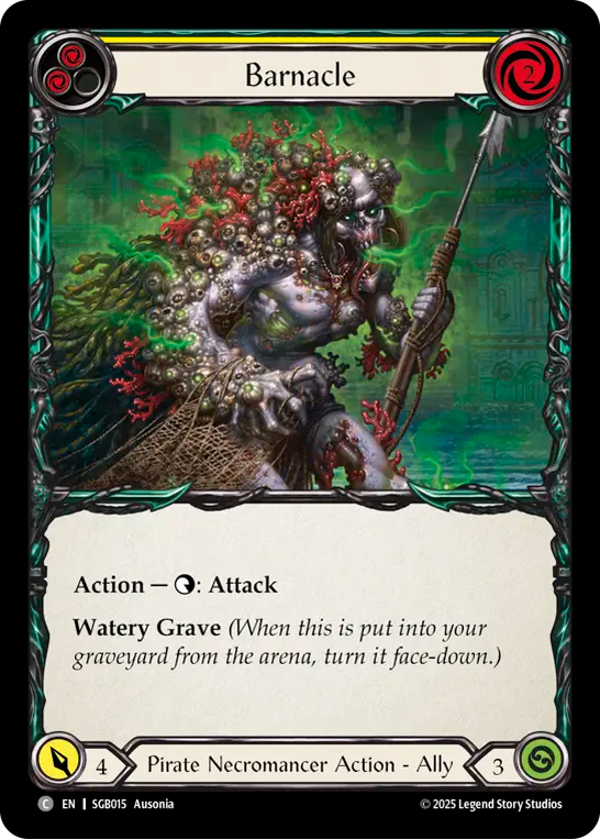 Barnacle (Yellow) - Flesh and Blood TCG - MoxLand