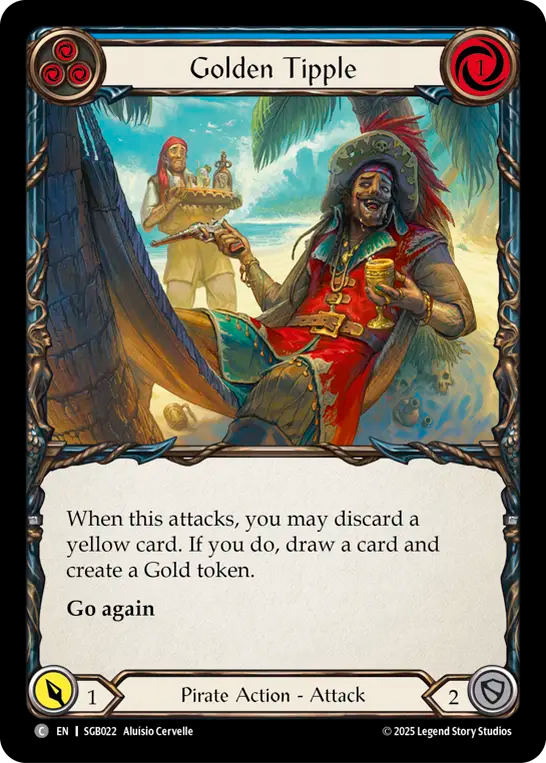 Golden Tipple (Blue) - Flesh and Blood TCG - MoxLand