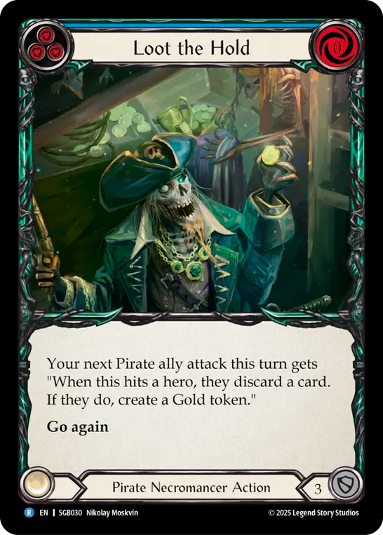 Loot the Hold (Blue) - Flesh and Blood TCG - MoxLand