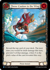 Throw Caution to the Wind (Blue) - Flesh and Blood TCG - MoxLand