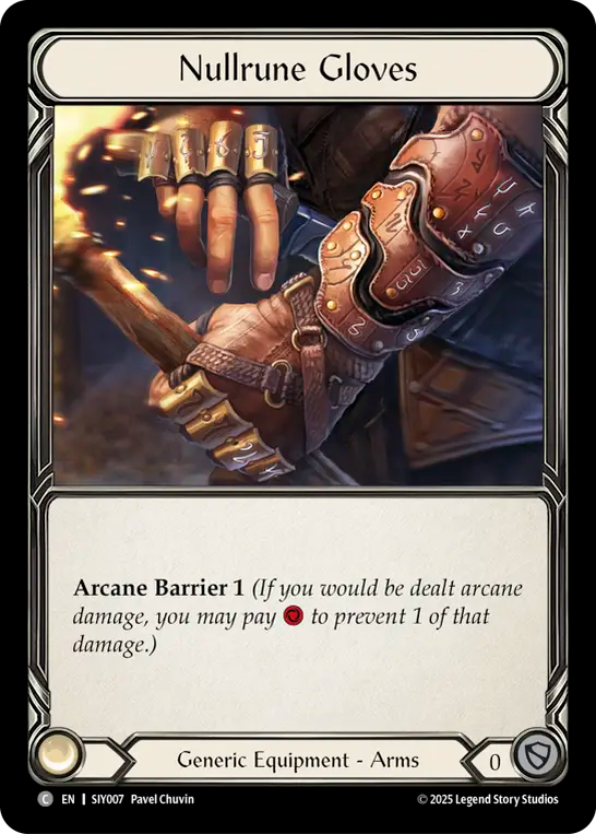 Nullrune Gloves - Flesh and Blood TCG - MoxLand