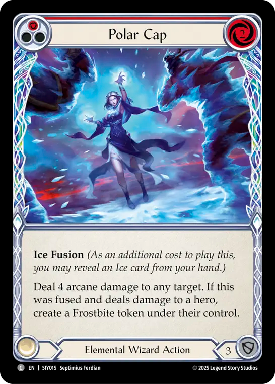Polar Cap (Red) - Flesh and Blood TCG - MoxLand
