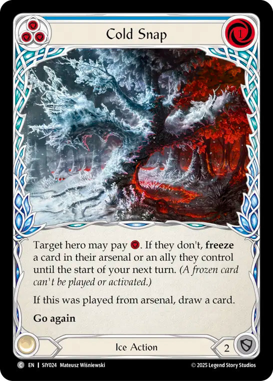 Cold Snap (Blue) - Flesh and Blood TCG - MoxLand