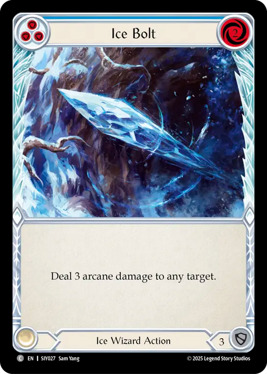 Ice Bolt (Blue) - Flesh and Blood TCG - MoxLand