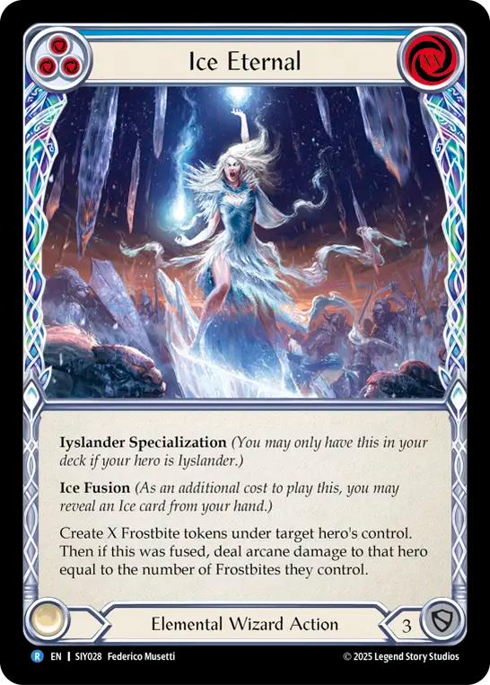 Ice Eternal (Blue) - Flesh and Blood TCG - MoxLand
