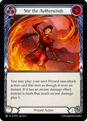 Stir the Aetherwinds (Blue) - Flesh and Blood TCG - MoxLand