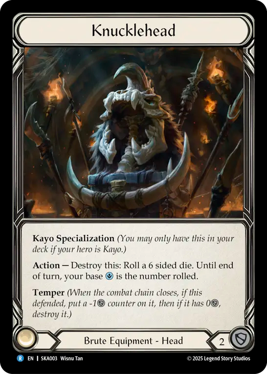 Knucklehead - Flesh and Blood TCG - MoxLand