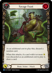 Savage Feast (Red) - Flesh and Blood TCG - MoxLand