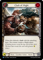 Clash of Might (Yellow) - Flesh and Blood TCG - MoxLand
