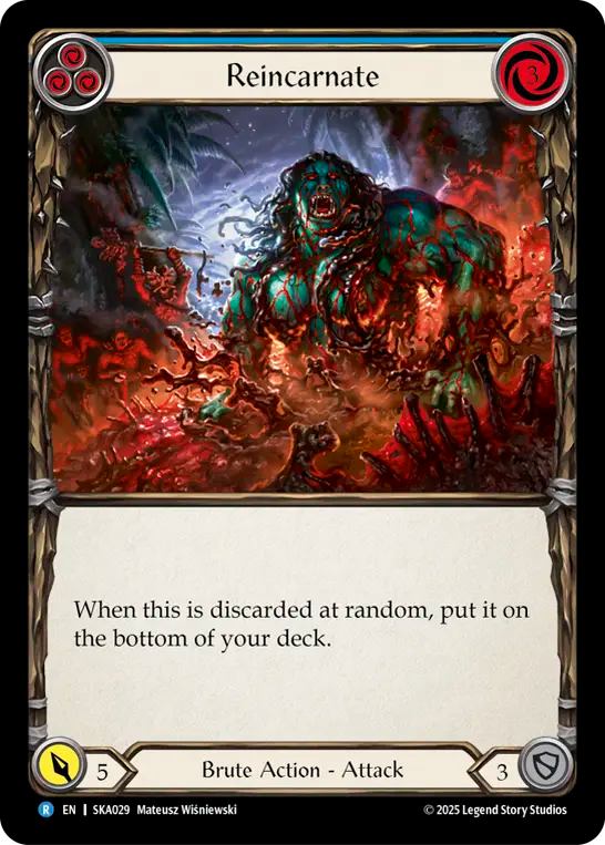 Reincarnate (Blue) - Flesh and Blood TCG - MoxLand