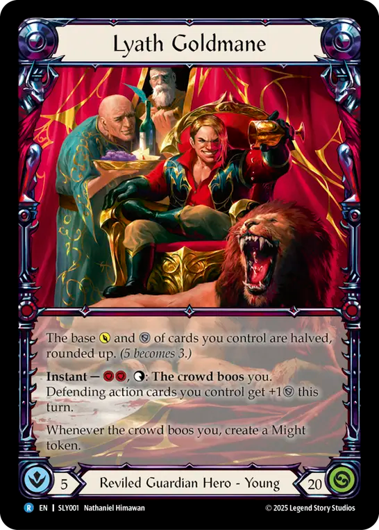 Lyath Goldmane - Flesh and Blood TCG - MoxLand