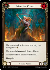 Prime the Crowd (Red) - Flesh and Blood TCG - MoxLand