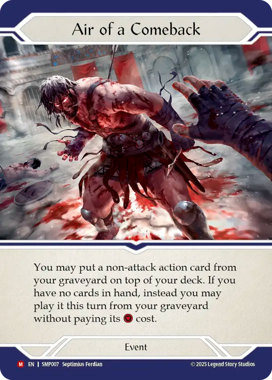 Air of a Comeback - Flesh and Blood TCG - MoxLand