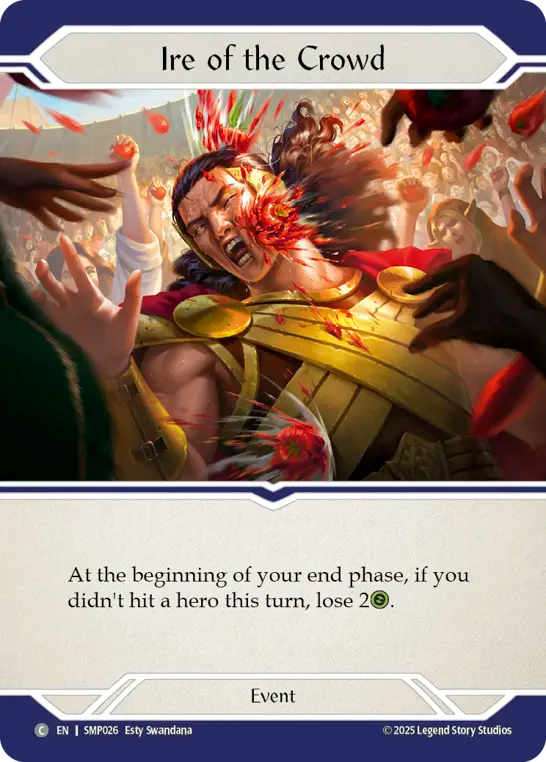 Ire of the Crowd - Flesh and Blood TCG - MoxLand