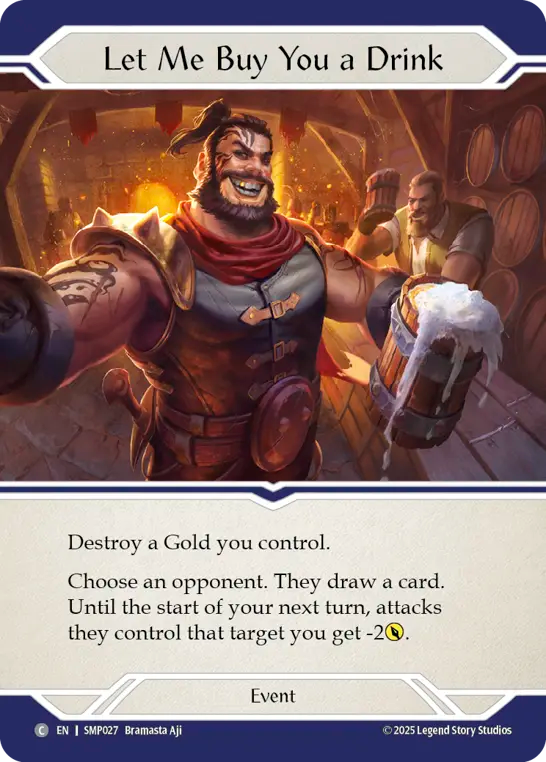 Let Me Buy You a Drink - Flesh and Blood TCG - MoxLand