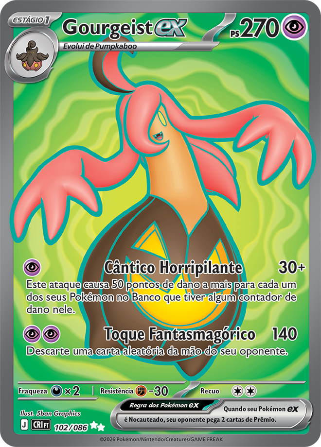 Gourgeist ex - Pokémon TCG - MoxLand