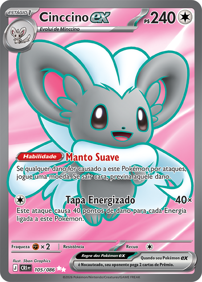 Cinccino ex - Pokémon TCG - MoxLand