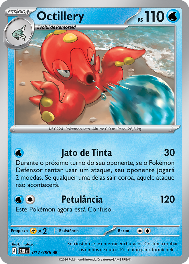 Octillery - Pokémon TCG - MoxLand