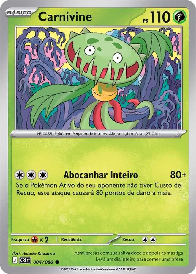 Carnivine - Pokémon TCG - MoxLand