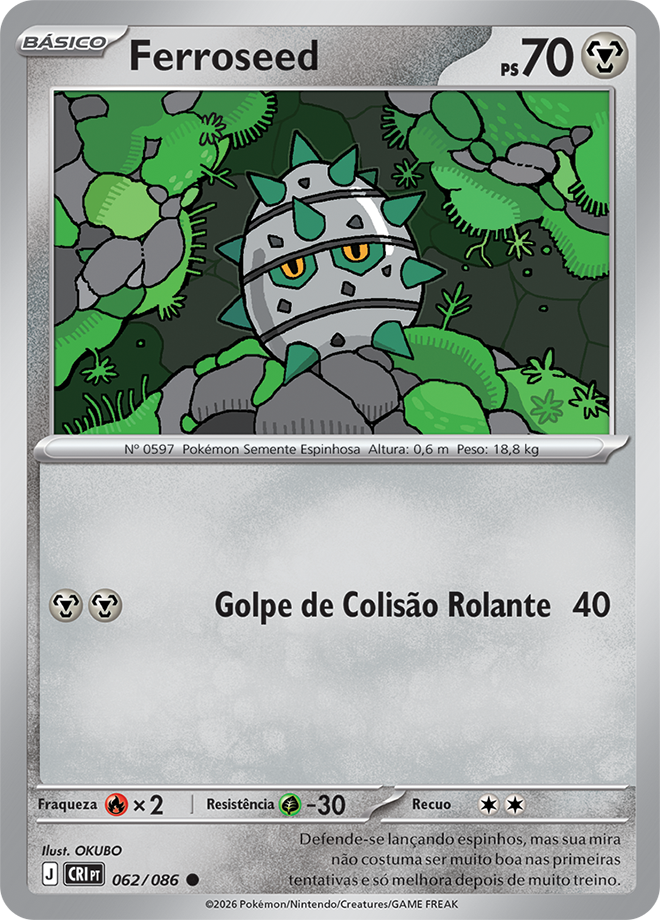 Ferroseed - Pokémon TCG - MoxLand