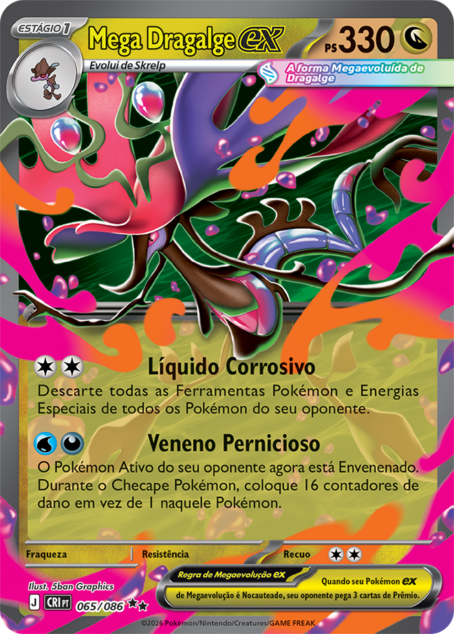Mega Dragalge ex - Pokémon TCG - MoxLand