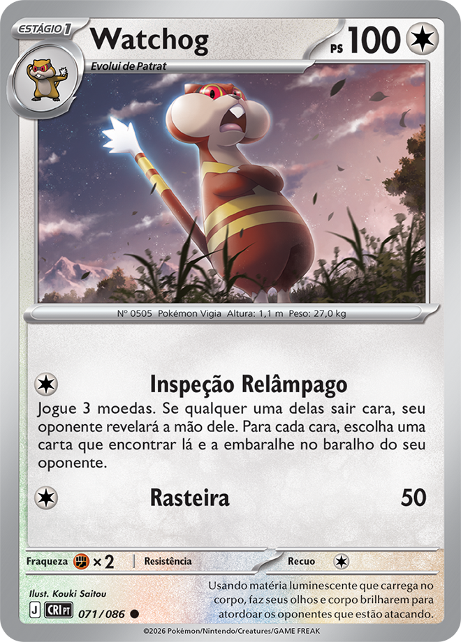 Watchog - Pokémon TCG - MoxLand
