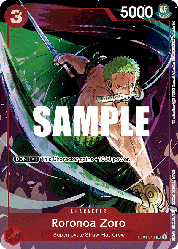 Roronoa Zoro - One Piece Card Game - MoxLand
