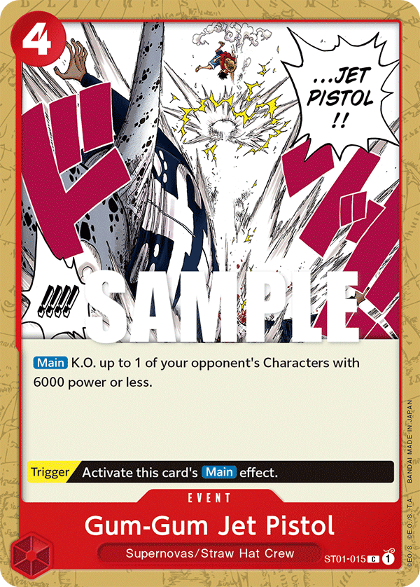 Gum-Gum Jet Pistol - One Piece Card Game - MoxLand