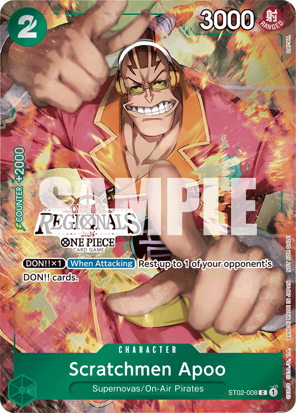 Scratchmen Apoo - One Piece Card Game - MoxLand