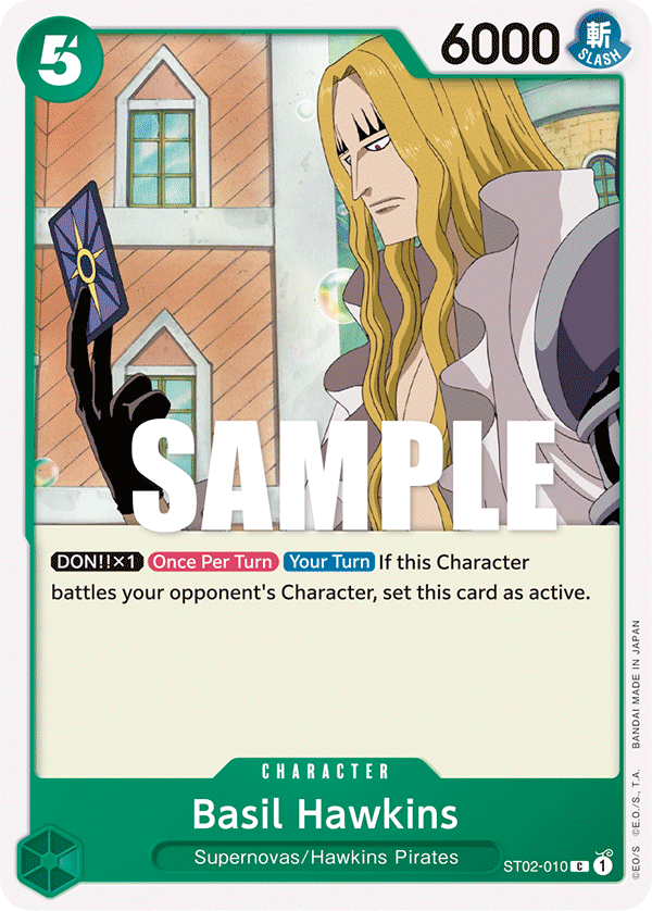 Basil Hawkins - One Piece Card Game - MoxLand
