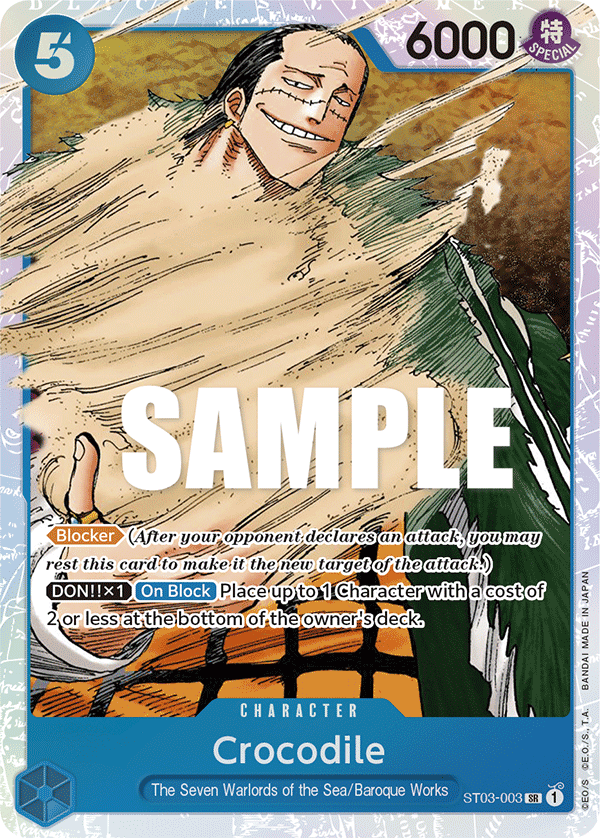 Crocodile - One Piece Card Game - MoxLand