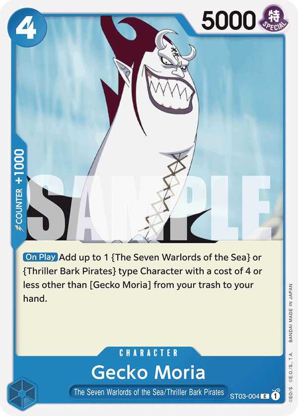 Gecko Moria - One Piece Card Game - MoxLand