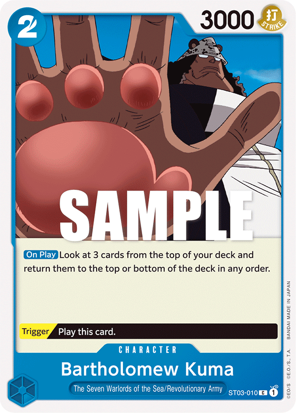 Bartholomew Kuma - One Piece Card Game - MoxLand