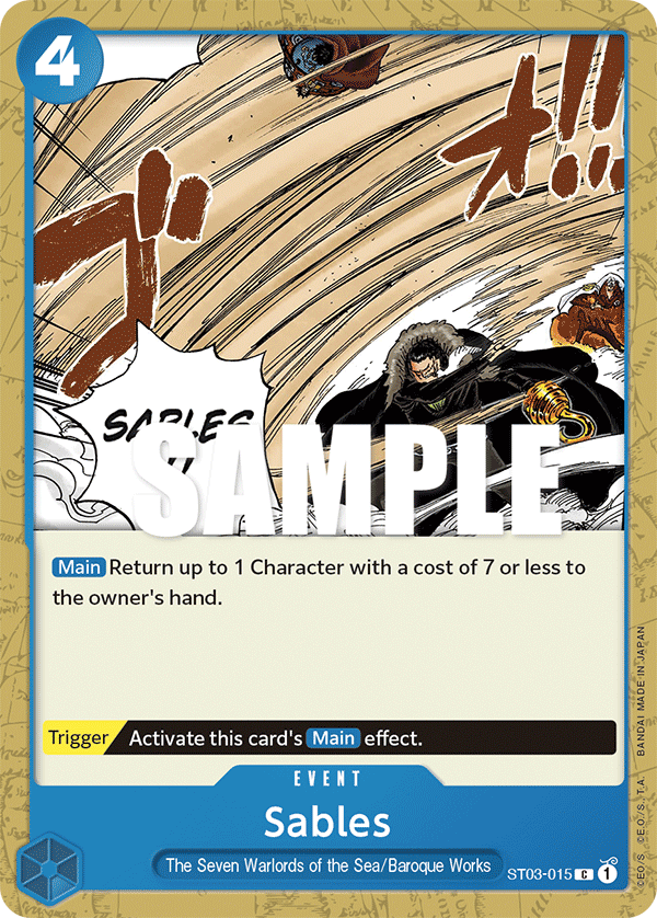 Sables - One Piece Card Game - MoxLand