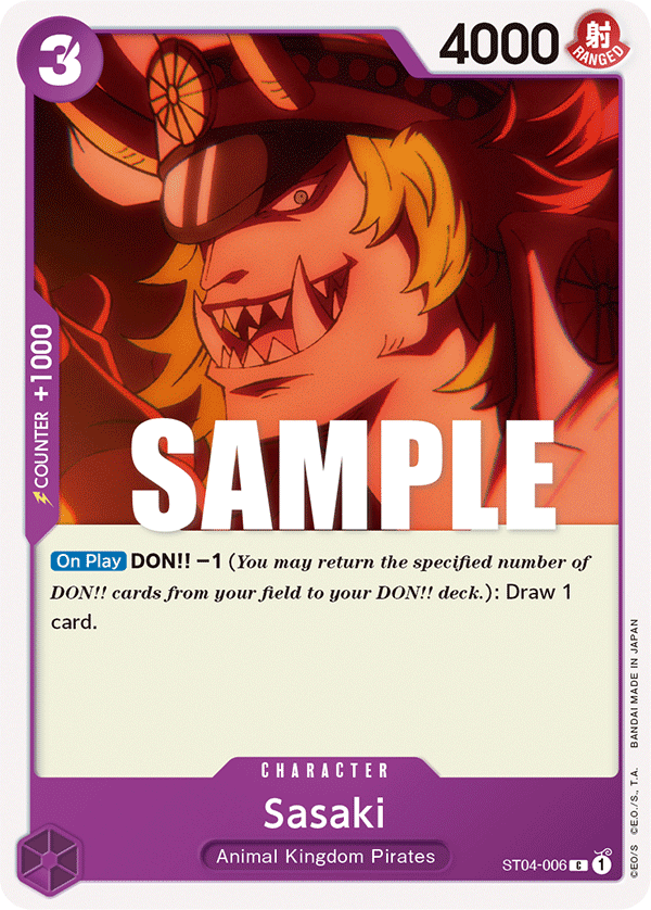 Sasaki - One Piece Card Game - MoxLand