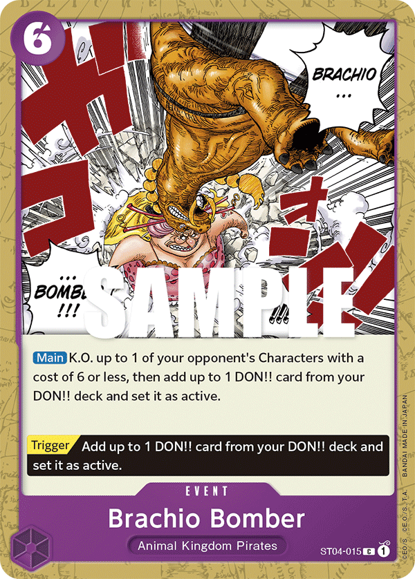 Brachio Bomber - One Piece Card Game - MoxLand