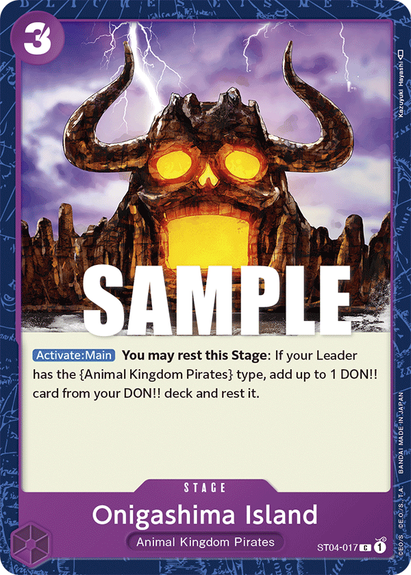 Onigashima Island - One Piece Card Game - MoxLand