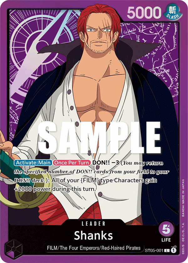 Shanks - One Piece Card Game - MoxLand