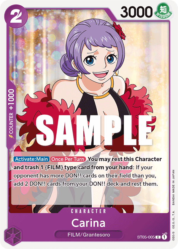 Carina - One Piece Card Game - MoxLand