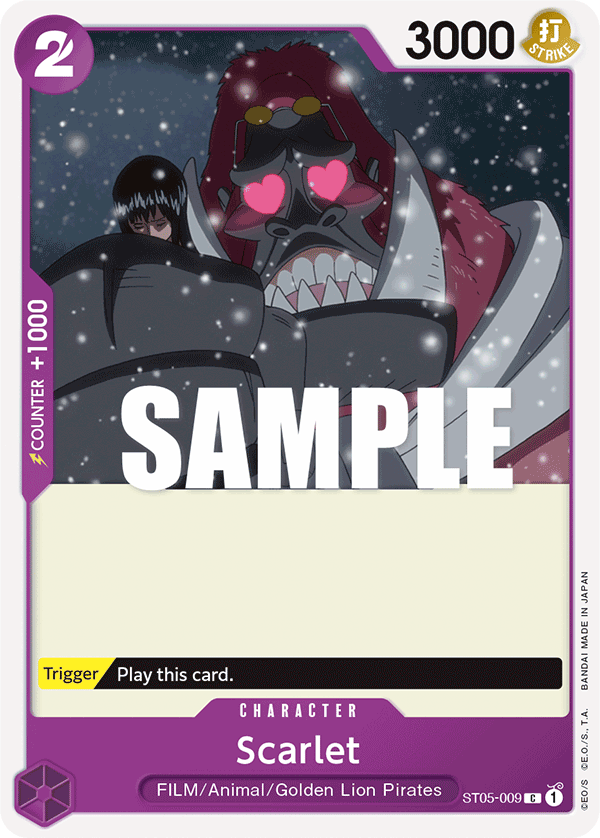 Scarlet - One Piece Card Game - MoxLand