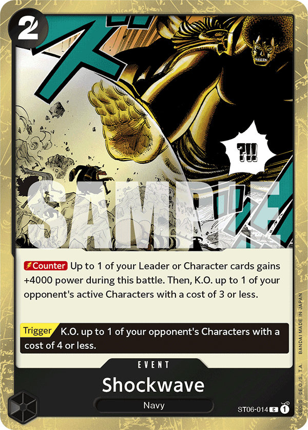 Shockwave - One Piece Card Game - MoxLand
