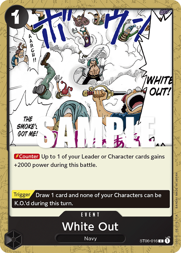 White Out - One Piece Card Game - MoxLand